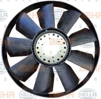 Hella 8MV 376 702-111 крыльчатка вентилятора, охлаждение двигателя на BMC PROFESSIONAL