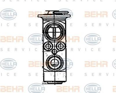 Hella 8UW 351 239-291 расширительный клапан, кондиционер на ALPINA B3 (E46)