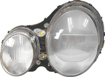 HELLA Стекло фары R MB W210 -99 (2108203866, 9AH146736-041)