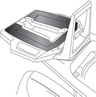 HEPCO BECKER Крепеж кофра Honda XL700 V Transalp (650952 0101)