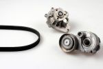 Hepu PK03631 водяной насос + комплект ручейковых ремней на OPEL ZAFIRA B Van