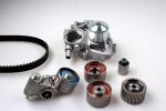 Hepu PK75760 водяной насос + комплект зубчатого ремня на SUBARU FORESTER (SH)