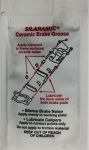 HUSKEY 94368C Универсальная смазка суппорта дискового тормоза Silaramic Ceramic Brake Grease (3г)
