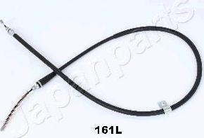 JapanParts BC-161L трос, стояночная тормозная система на NISSAN MICRA III (K12)