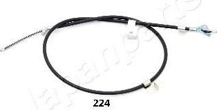 JAPANPARTS Трос, стояночная тормозная система (BC-224)