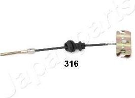 JapanParts BC-316 трос, стояночная тормозная система на MAZDA 626 II (GC)