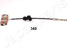 JapanParts BC-340 трос, стояночная тормозная система на MAZDA 323 C IV (BG)