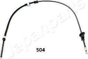 JAPANPARTS Трос, стояночная тормозная система (BC-504)