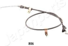 JAPANPARTS Трос, стояночная тормозная система (BC-806)