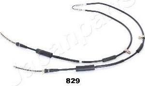 JapanParts BC-829 трос, стояночная тормозная система на SUZUKI SWIFT I (AA)