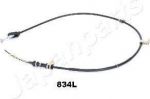 JapanParts BC-834L трос, стояночная тормозная система на SUZUKI BALENO Наклонная задняя часть (EG)