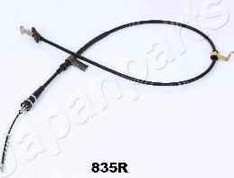 JapanParts BC-835R трос, стояночная тормозная система на SUZUKI LIANA универсал (ER)