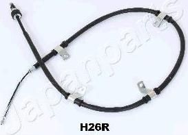 JapanParts BC-H26R трос, стояночная тормозная система на HYUNDAI GETZ (TB)