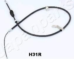 JapanParts BC-H31R трос, стояночная тормозная система на HYUNDAI SONATA IV (EF)