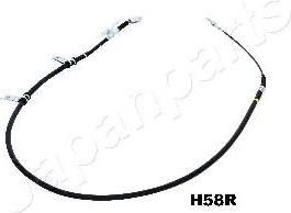 JapanParts BC-H58R трос, стояночная тормозная система на HYUNDAI H100 автобус (P)