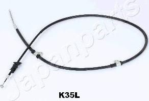 JapanParts BC-K35L трос, стояночная тормозная система на HYUNDAI SANTAMO