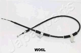 JapanParts BC-W06L трос, стояночная тормозная система на CHEVROLET LACETTI (J200)