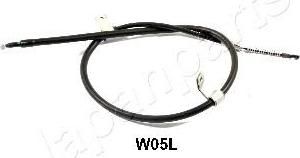 JAPANPARTS Трос стояночн тормоза лев Chevrolet Captiva/Antara (BCW05L)