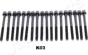 JapanParts BL-K03 болт головки цилидра на HYUNDAI H-1 Cargo (TQ)