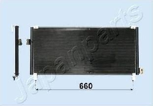 JapanParts CND243006 конденсатор, кондиционер на SUBARU IMPREZA седан (GC)