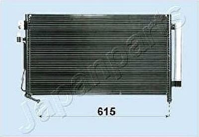JapanParts CND243008 конденсатор, кондиционер на SUBARU FORESTER (SG)