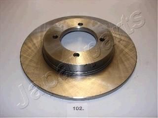 JapanParts DI-102 тормозной диск на NISSAN SUNNY (140Y, 150Y)