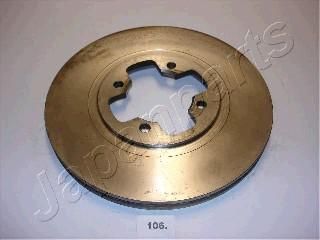 JapanParts DI-106 тормозной диск на NISSAN BLUEBIRD седан (910)