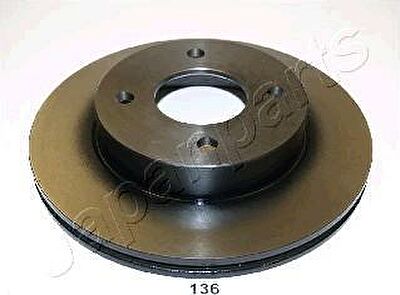 JAPANPARTS Диск торм.пер. NISSAN ALMERA N15 V=1.4 95-98 без ABS (DI-136)