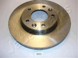 JapanParts DI-K03 тормозной диск на KIA CARNIVAL I (UP)