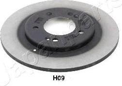 JapanParts DP-H09 тормозной диск на HYUNDAI i40 CW (VF)