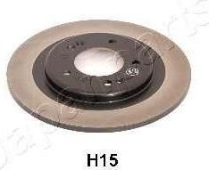 JapanParts DP-H15 тормозной диск на HYUNDAI i30 (GD)