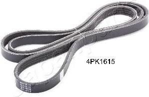 JapanParts DV-4PK1615 поликлиновой ремень на HONDA CIVIC VII седан (ES)