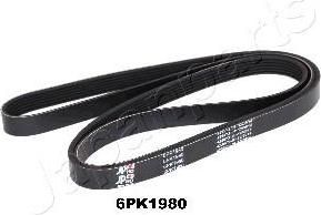 JapanParts DV-6PK1980 поликлиновой ремень на JEEP CHEROKEE (XJ)