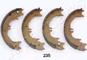 JAPANPARTS К-т колодок торм.ручной тормоз зад.Toyota LAND CRUISER 100 (_J10_) 4.2 TD 98- (GF-235AF)