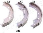 JapanParts GF-248AF комплект тормозных колодок на TOYOTA COROLLA седан (E15_)