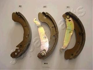 JAPANPARTS Комплект тормозных колодок (GF-W02AF)