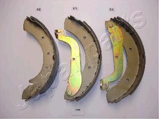 JAPANPARTS Комплект тормозных колодок (GF195AF)