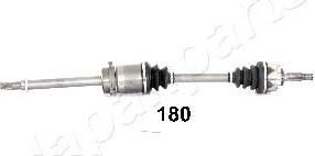 JAPANPARTS Полуось прав Nissan Primera P11 2.0 16V 96-01 1150mm (GI-180)