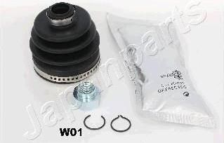 JapanParts KB-W01 комплект пылника, приводной вал на DAEWOO MATIZ (KLYA)