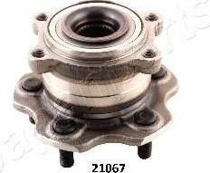 JAPANPARTS Ступица задняя (KK-21067)