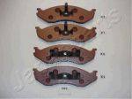 JAPANPARTS Колодки передние JEEP Cherokee 84-01/Wrangler/KIA Carnival 99-06 (PA-057AF)