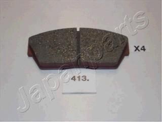 JapanParts PA-413AF комплект тормозных колодок, дисковый тормоз на HONDA CIVIC III Hatchback (AL, AJ, AG, AH)