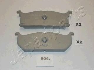 JapanParts PA-804AF комплект тормозных колодок, дисковый тормоз на SUZUKI SWIFT I (AA)