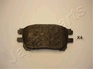 JAPANPARTS Комплект тормозных колодок, диско (PA271AF)
