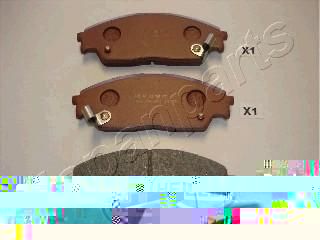 JAPANPARTS Комплект тормозных колодок, диско (PA423AF)