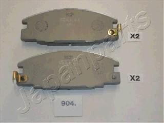 JAPANPARTS Комплект тормозных колодок, диско (PA904AF)