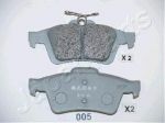 JAPANPARTS Колодки задние FORD/MAZDA/VOLVO (PP-005AF)