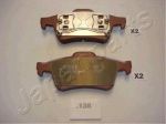 JAPANPARTS Колодки задние NISSAN Primera P12 (PP-138AF)