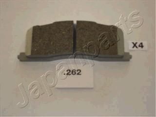 JAPANPARTS Комплект тормозных колодок, диско (PP262AF)