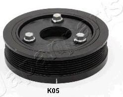 JapanParts PU-K05 ременный шкив, коленчатый вал на HYUNDAI H-1 Cargo (TQ)